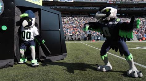 Seattle seahawks mascots boim